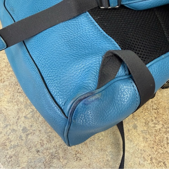 Coach West River Blue full size Backpack - Picture 12 of 12
